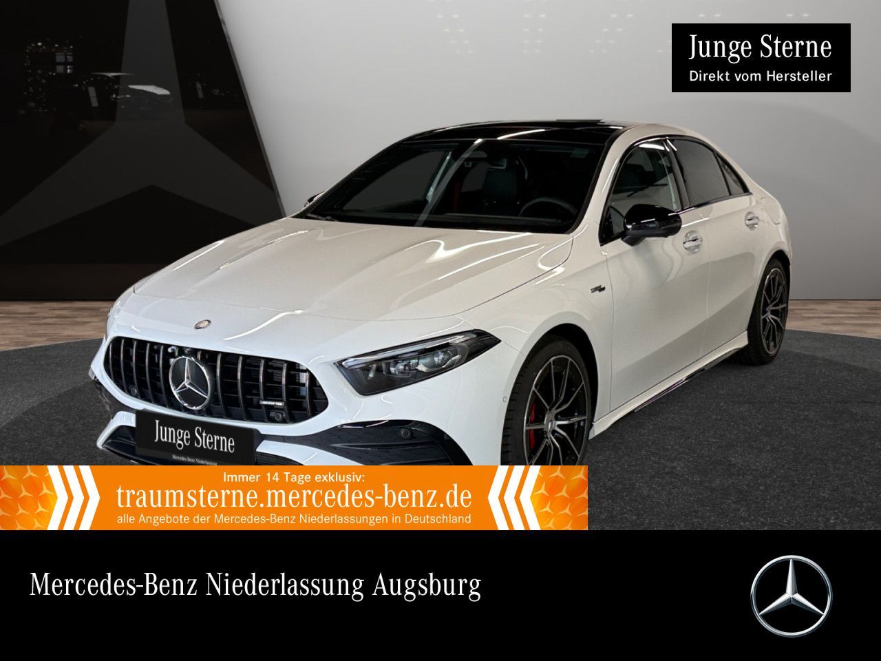 MERCEDES-BENZ A 35 4M Limousine AMG Premium+ Night/Pano/DISTR/