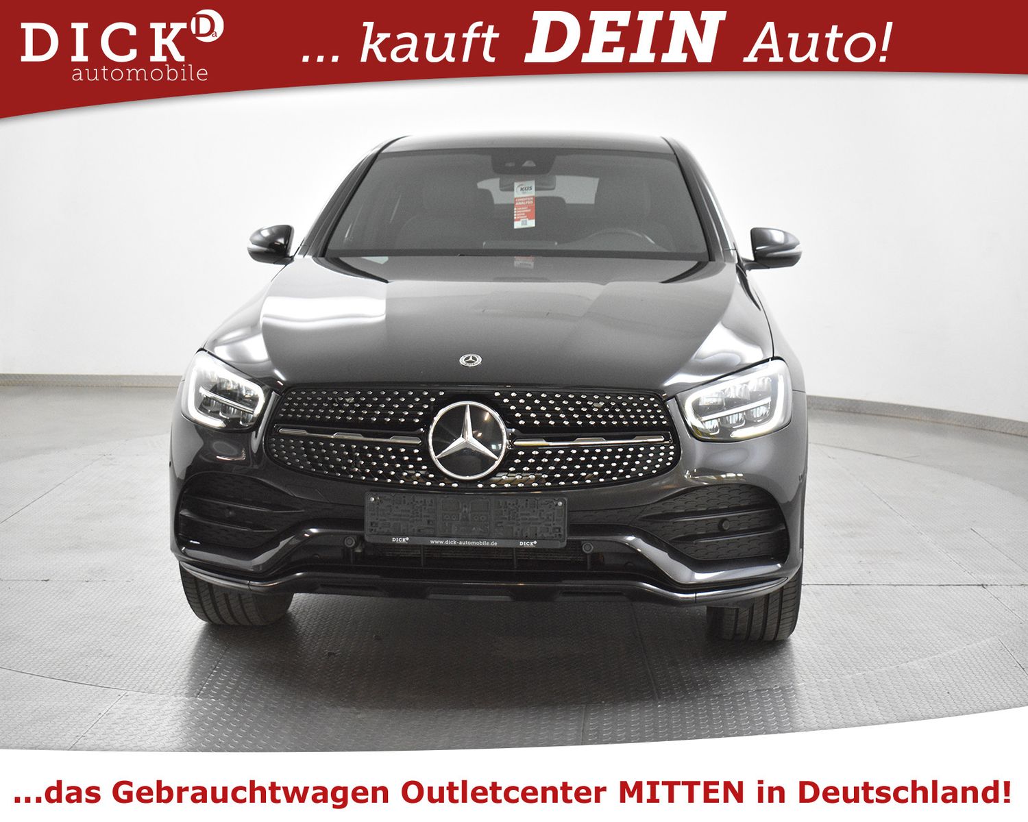 MERCEDES-BENZ GLC300de Coupe 2X AMG Line 4M NIGHT+STDHZ+KAM+19 - Image 3