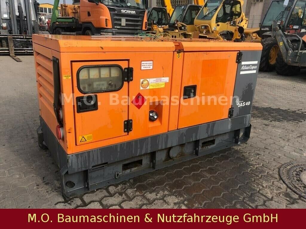 Fahrzeugabbildung Atlas Copco QAS 40 / 40 KVA / Stromgenerator /