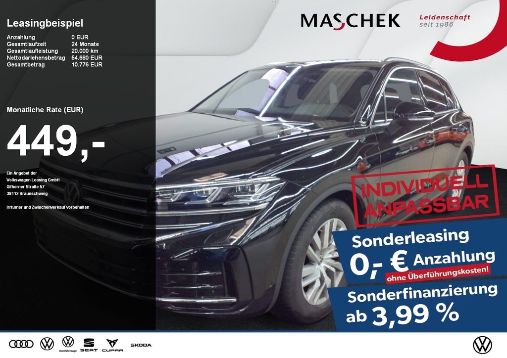 Volkswagen Touareg Elegance 3.0 TDI AHK Luftfwk Navi Kamera