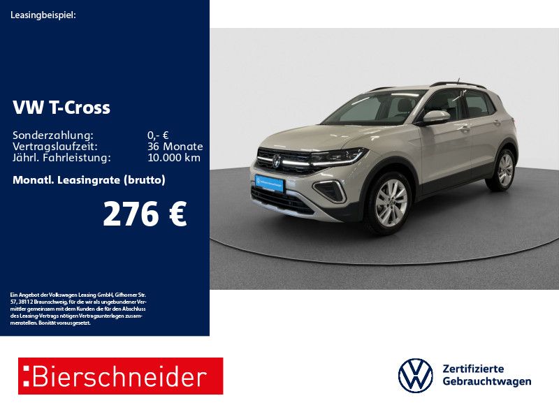 Volkswagen T-Cross 1.0 TSI DSG Life AHK MATRIX NAVI CAM 17