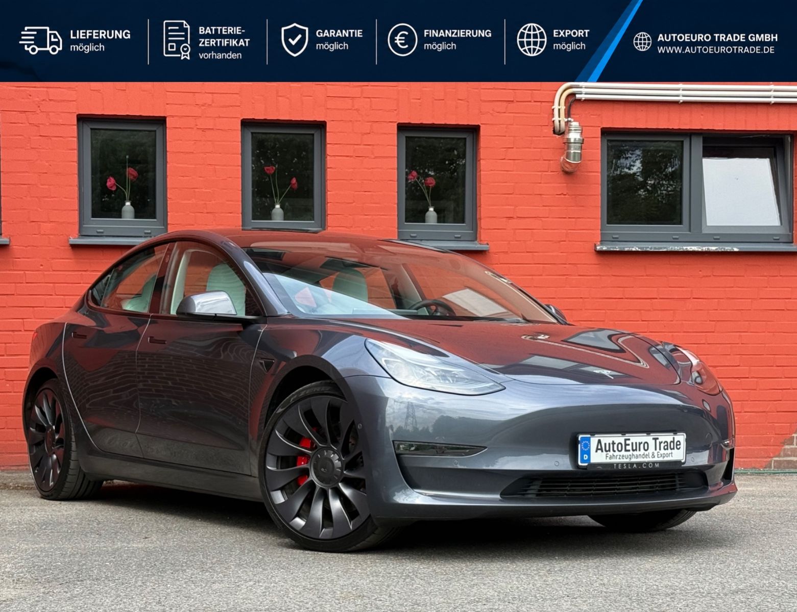 Tesla Model 3 Performance FSD INKL FULL SELF DRIVE