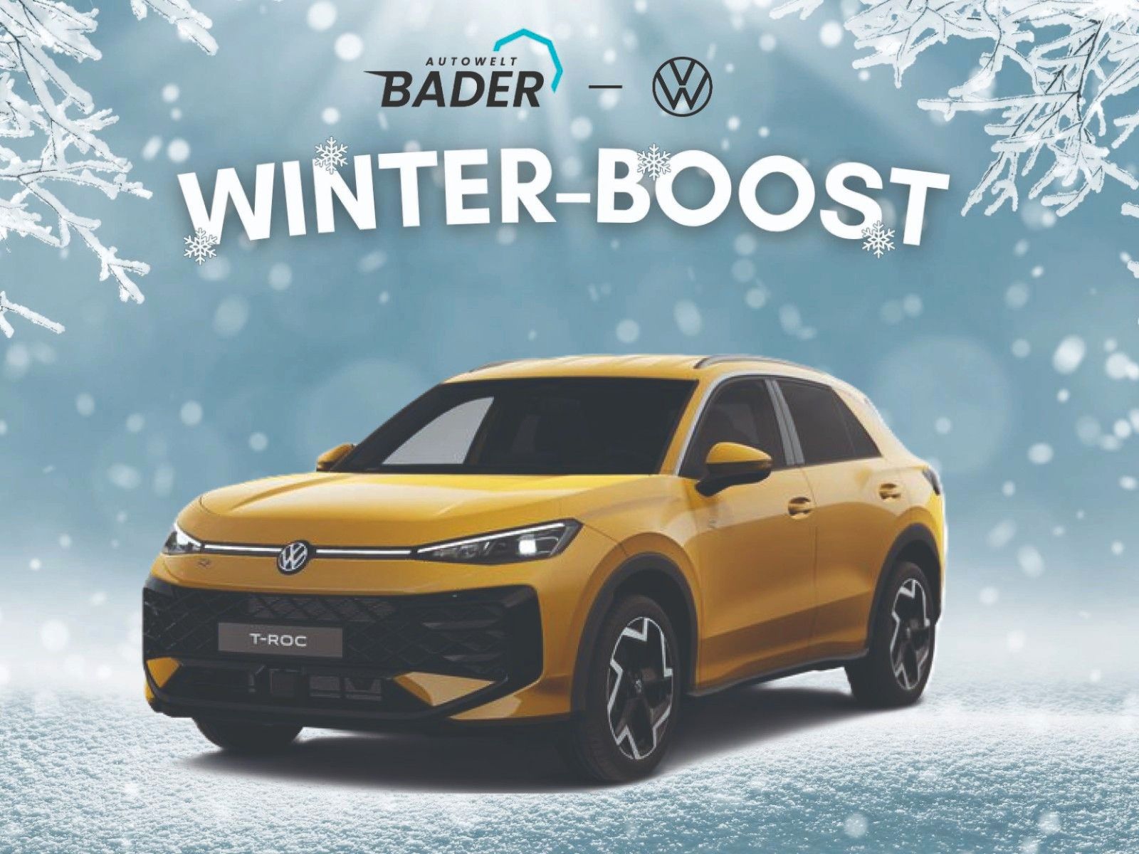 Volkswagen T-Roc R-Line "Winter-Boost" AUTOWELT-BADER!