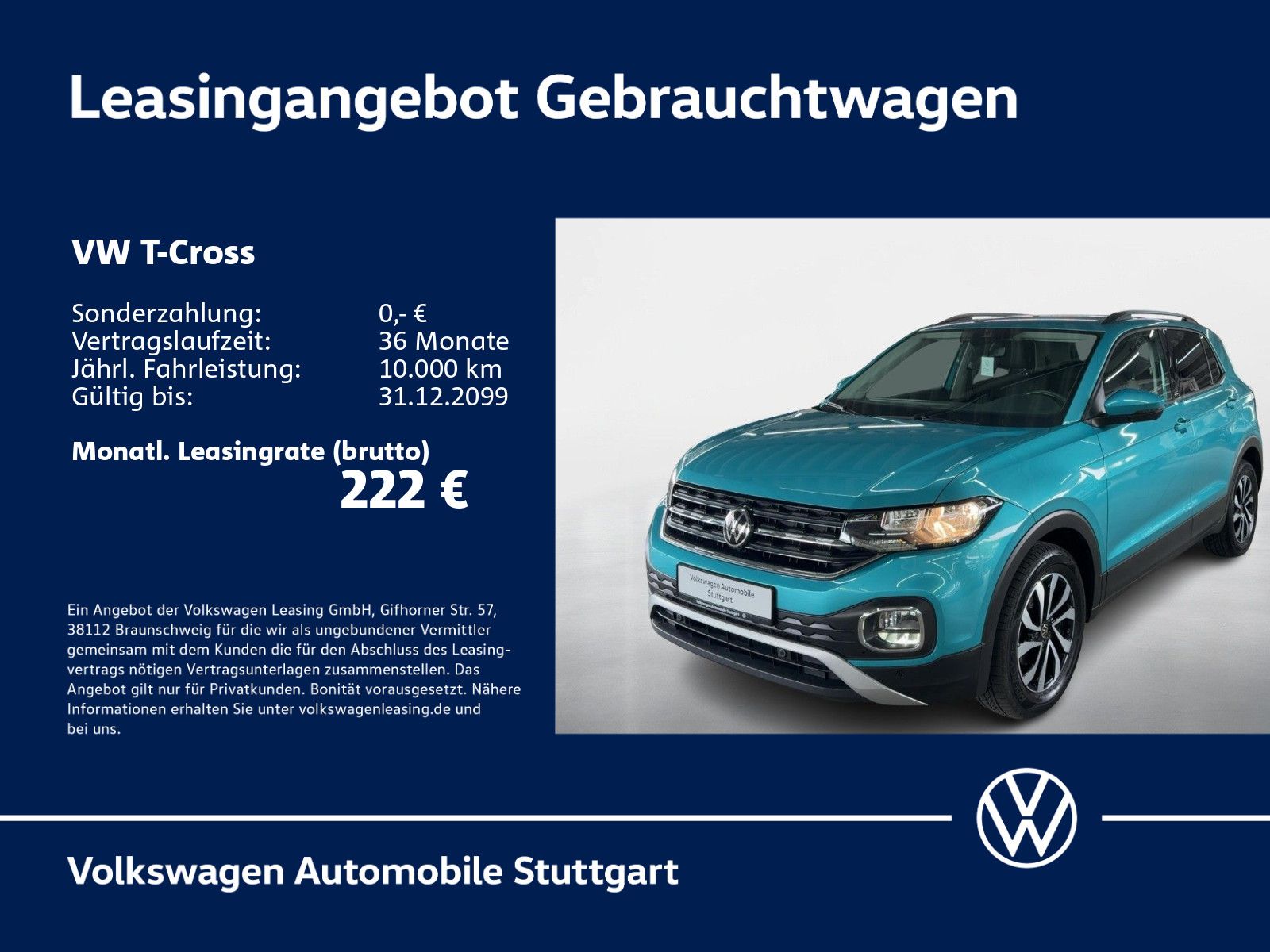 Volkswagen T-Cross Active 1.0 TSI Navi ACC PDC SHZ
