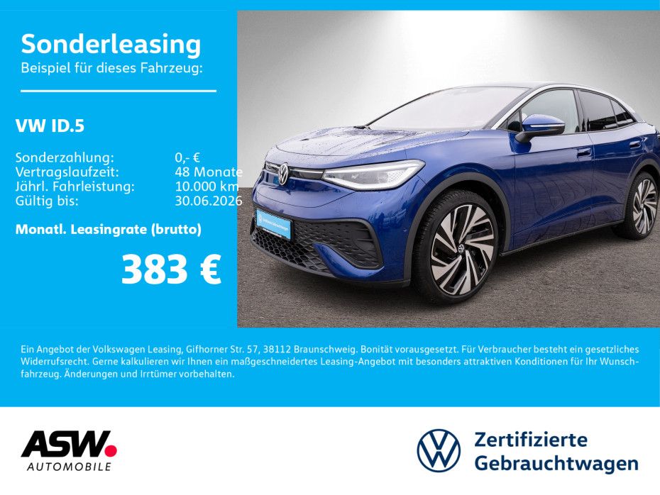 ID.5 Pro Navi LED Standhz ACC Wärmepumpe HUD AHK