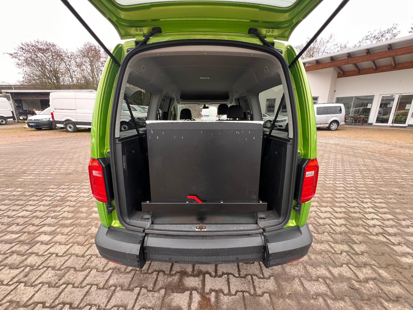 Volkswagen Caddy Maxi 2.0 TDI DSG Rollstuhl Rampe 110 kw