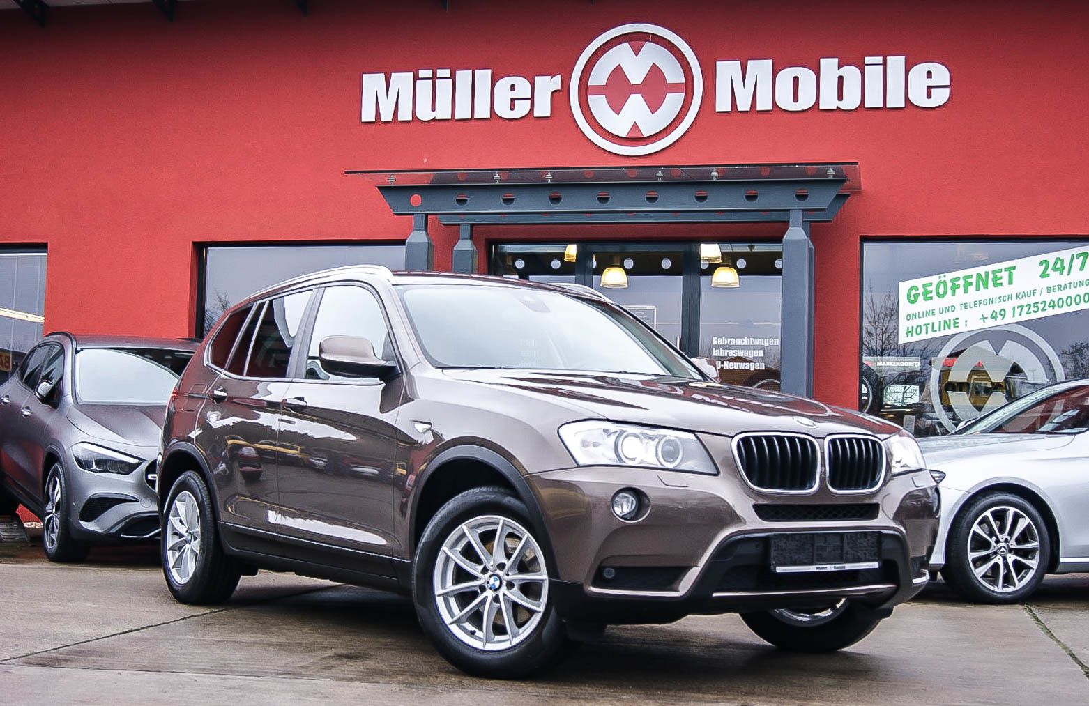 Fahrzeugabbildung BMW X3 xDrive 20d  HEAD-UP ANHZV XENON KAMERA 1.HAND