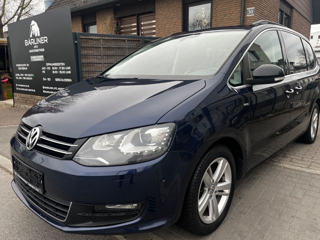 Volkswagen Sharan Match BMT*LEDER*XENON*PANO*NAVII*7SITZER*