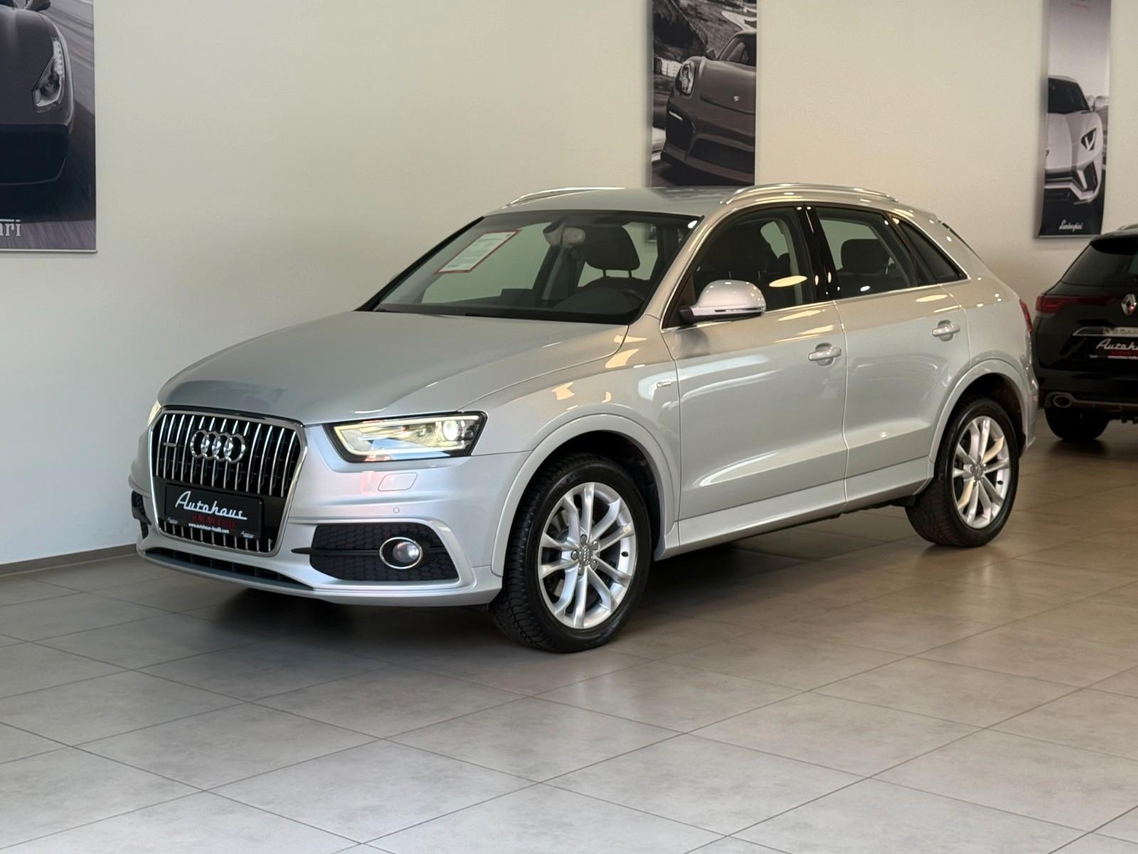 Audi Q3 2.0 TDI Quattro S-line*XENON*R.KAM*1.HD*KEY*