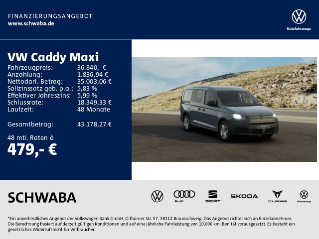 Volkswagen Caddy Cargo Maxi 2.0 TDI DSG *5 Jahre Garantie* imagem 2