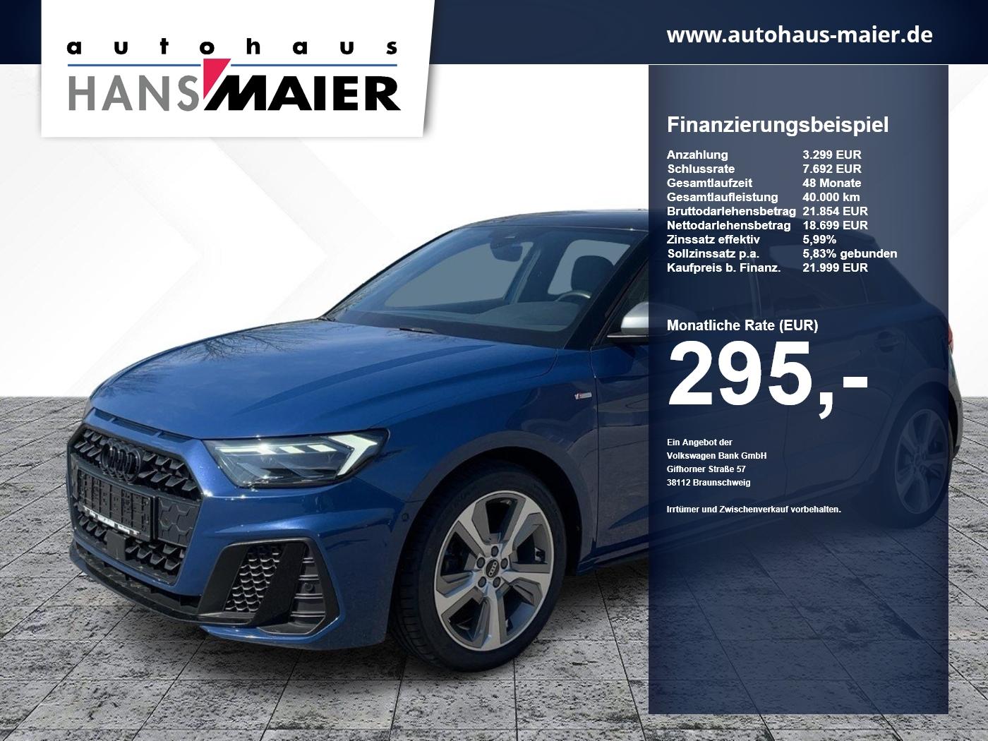 Audi A1 Sportback TFSI S line Comp Navi PDC ACC 8fach