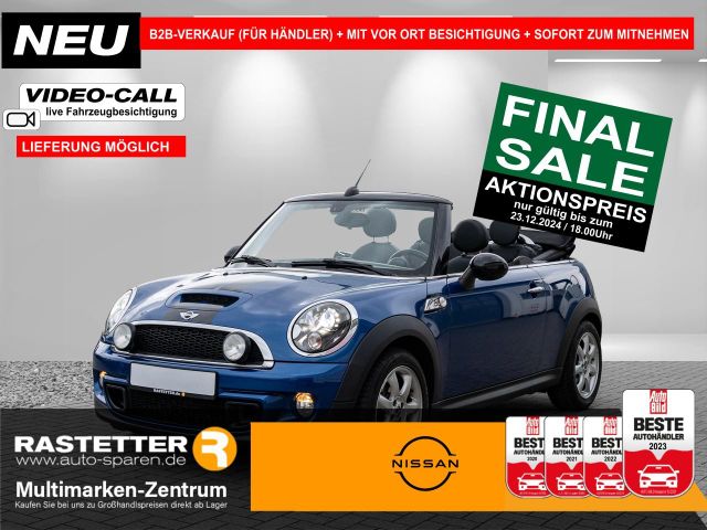 MINI Cooper S Cabrio Leder+Harman+BiXenon+Navi+SHZ+PD