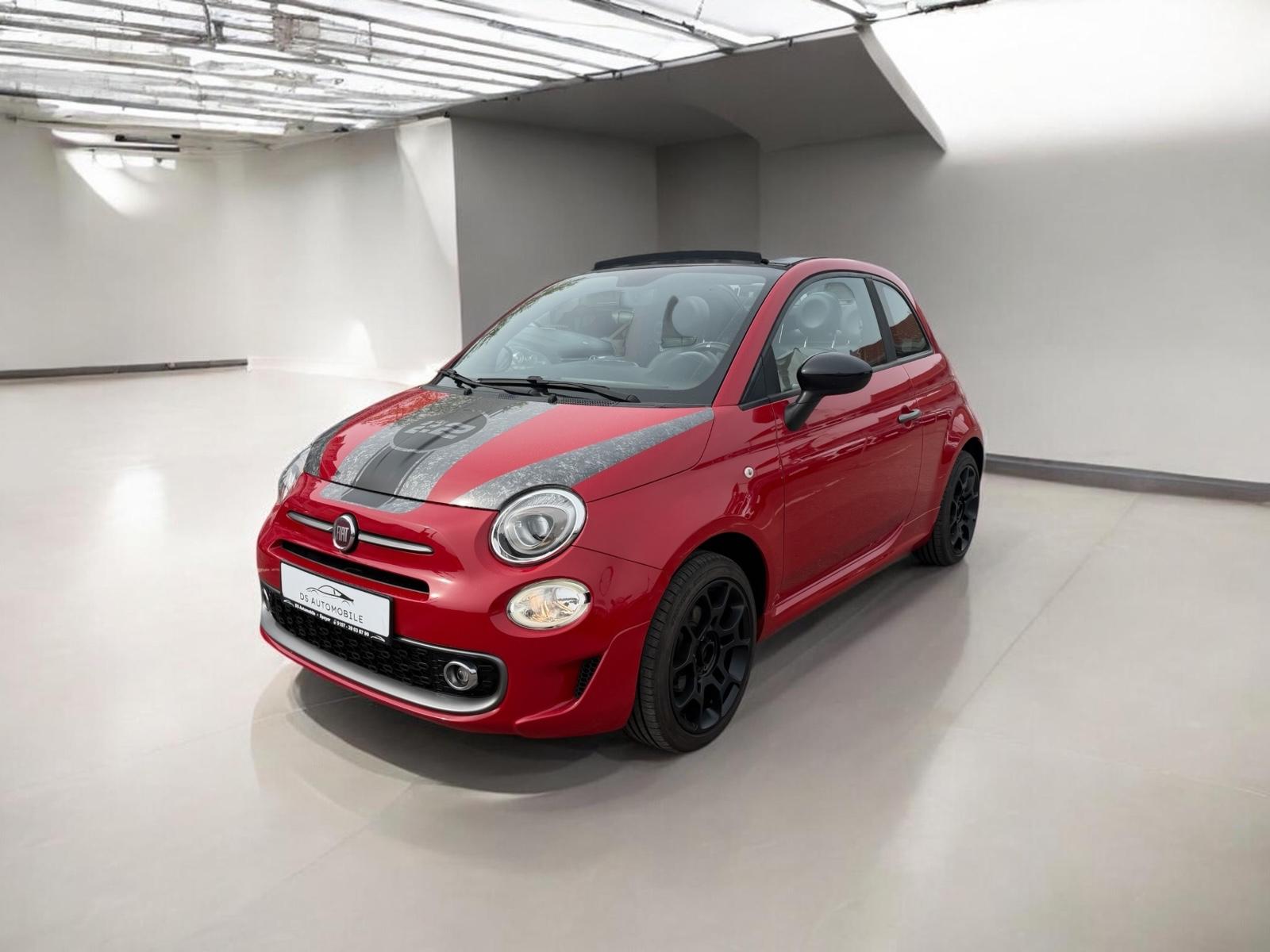 Fiat 500 Cabrio 1.2 8V S Automatik Teilleder Navi PDC