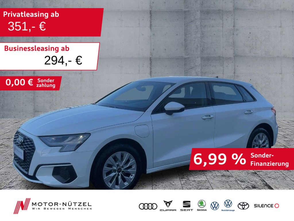 Audi A3 Sportback 40 TFSI e S-TR PDC+GRA+SHZ+DAB+LM