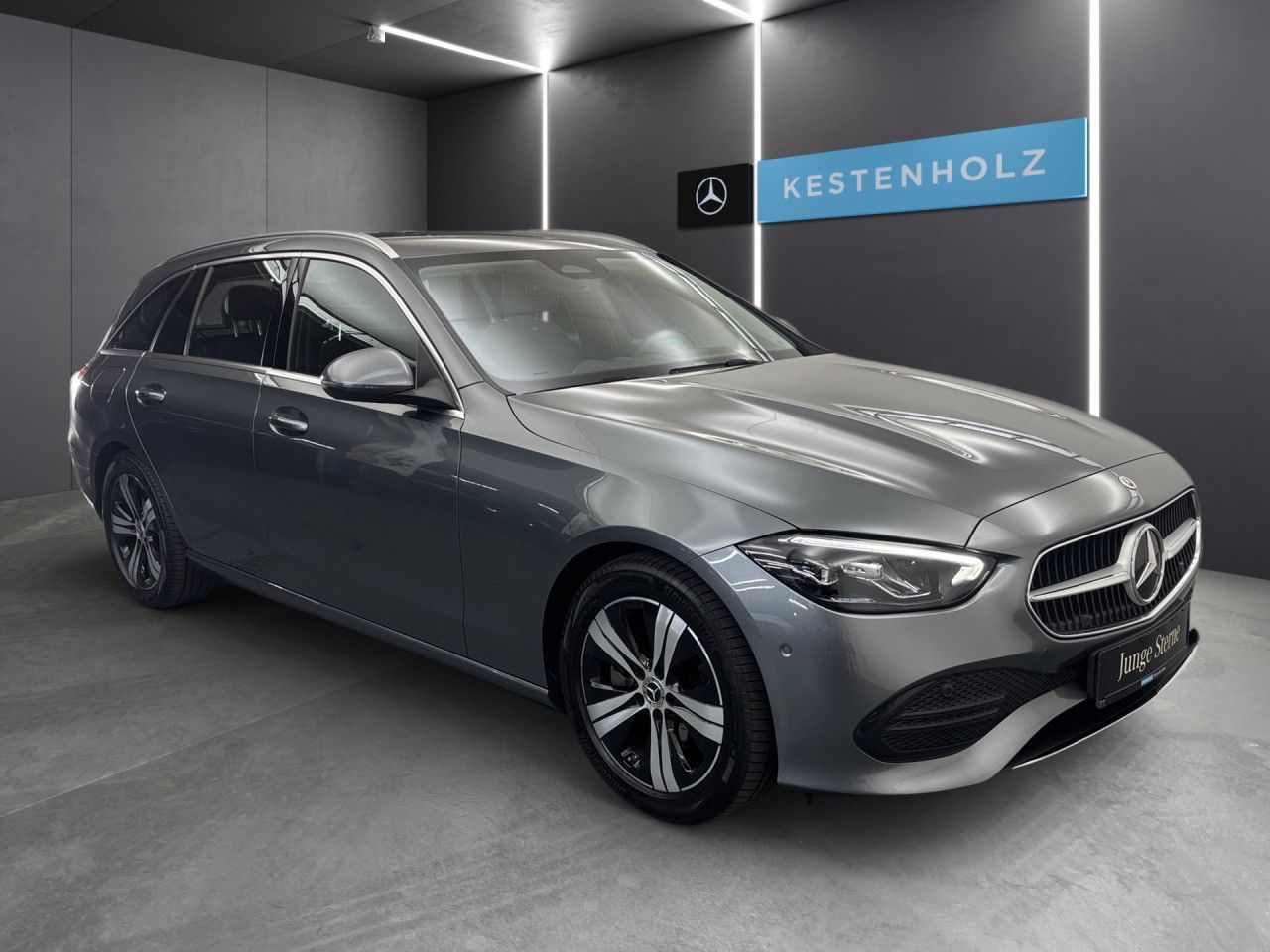 Mercedes-Benz C 200 d T LED AHK Kamera Spurhalt-Ass Klimaautom imagem 3