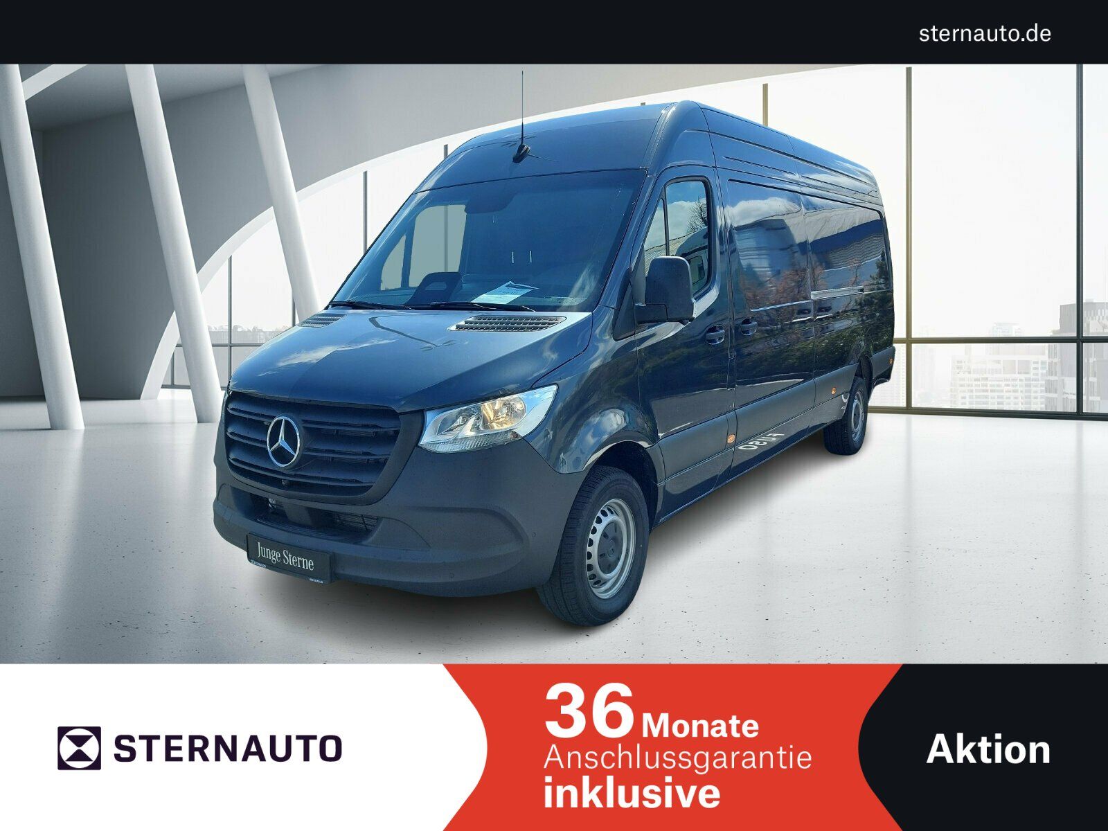 Mercedes-Benz Sprinter 415 KA/L HD 9G DISTR. NAVI AHK 2,8/3t