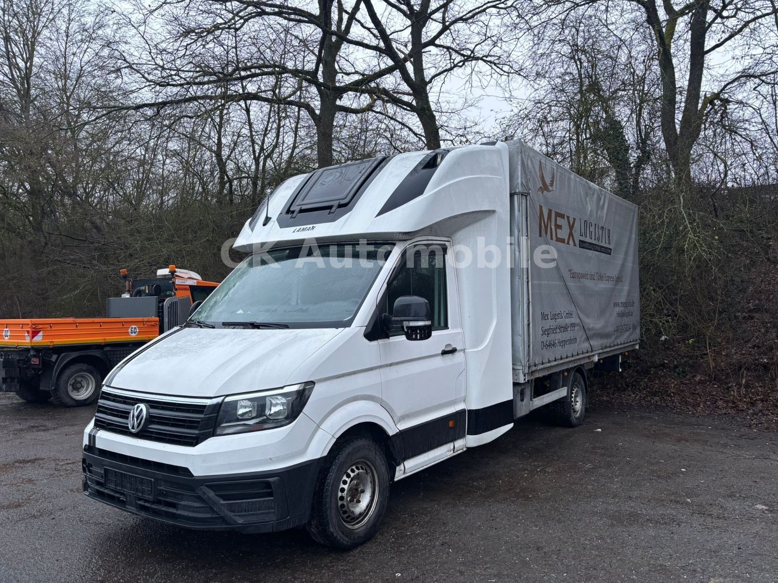 Fahrzeugabbildung Volkswagen Crafter Pritsche/Plane 35 lang FWD/Motorschaden