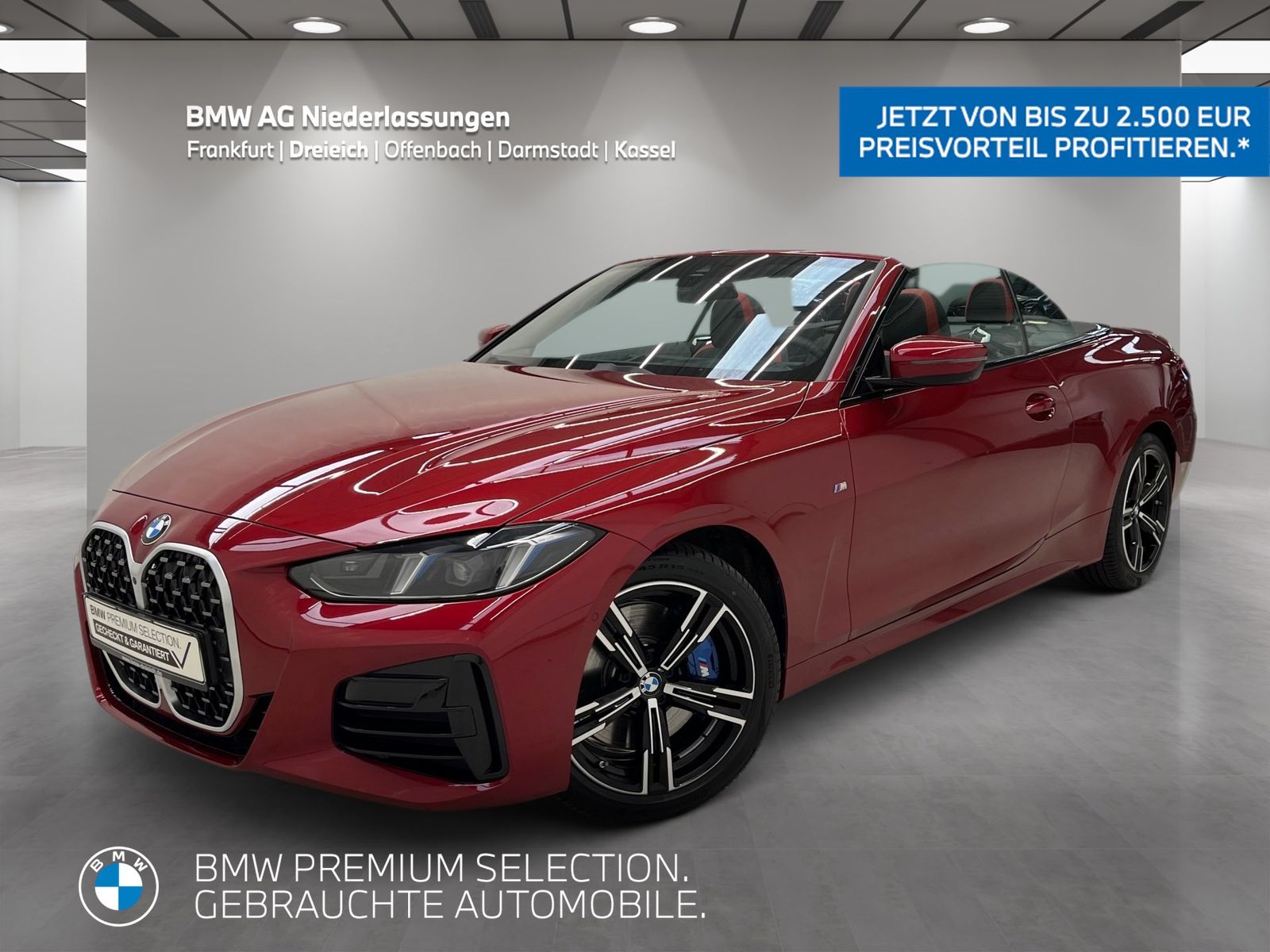 BMW 430d Cabrio M Sport Harman/K LiveCockpitProf