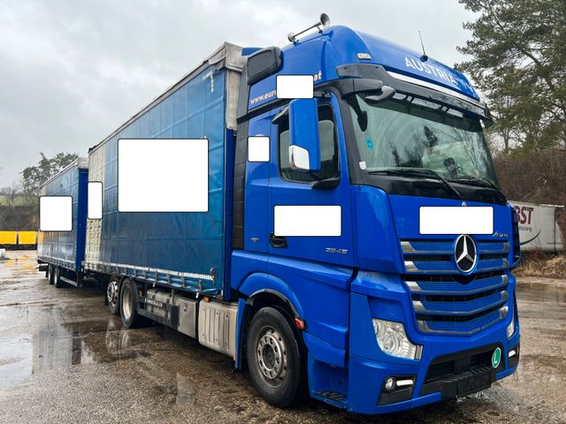 Mercedes-Benz ACTROS 2545 EURO 6 +TANDMANHÄNGER