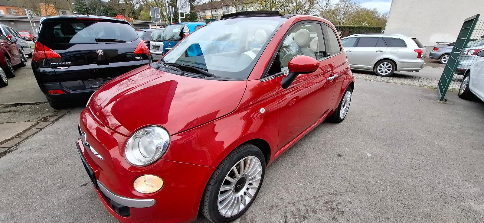 Fiat 500Cabrio 1.2 Lounge*Klima*Garantie*Tüv neu*
