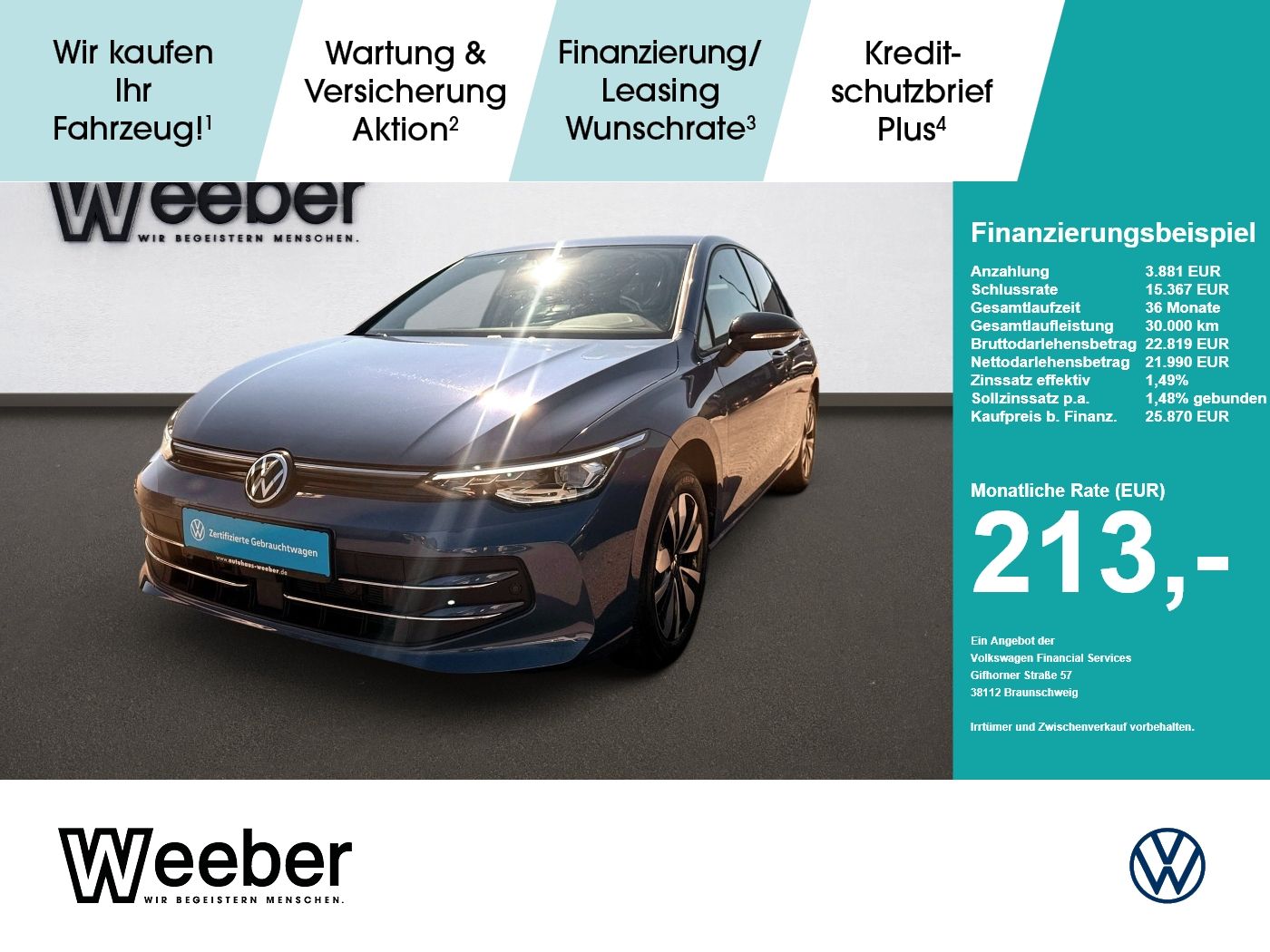 Volkswagen Golf Goal *KAMERA*AHK*LED PLUS*NAVI*APP CONNECT*