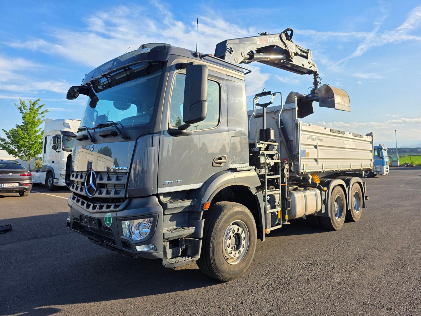 Mercedes-Benz Arocs 2846 6x4 MEILLER HIAB 232 E S-5