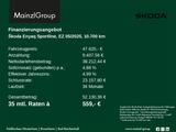 Skoda Enyaq Coupé 85 Sportline AHK Pano HUD 360° Navi - mit Elektro-Antrieb: Coupe, Rot