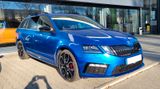 Skoda Octavia Combi RS 245 | ACC | DCC | AHK | Virtual - Skoda Octavia: Blau, RS