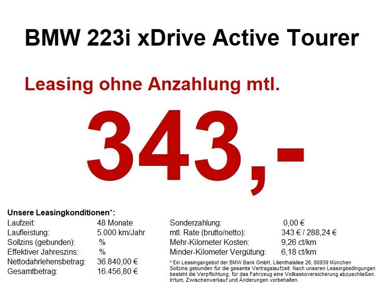 BMW 223 Active Tourer