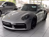 Porsche 992 TURBO S  TECHART UMBAU MATRIX PANO CHRONO - silberne Porsche 992
