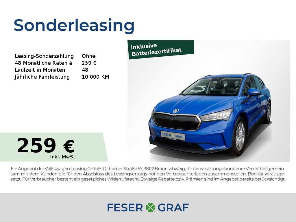 Skoda Enyaq 50 Loft NAVI/RFK/LED/SmartLink/PDCv+h