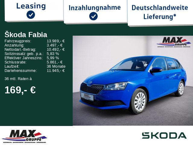 Fabia Combi Sondermodell Cool Plus +LED+DAB+