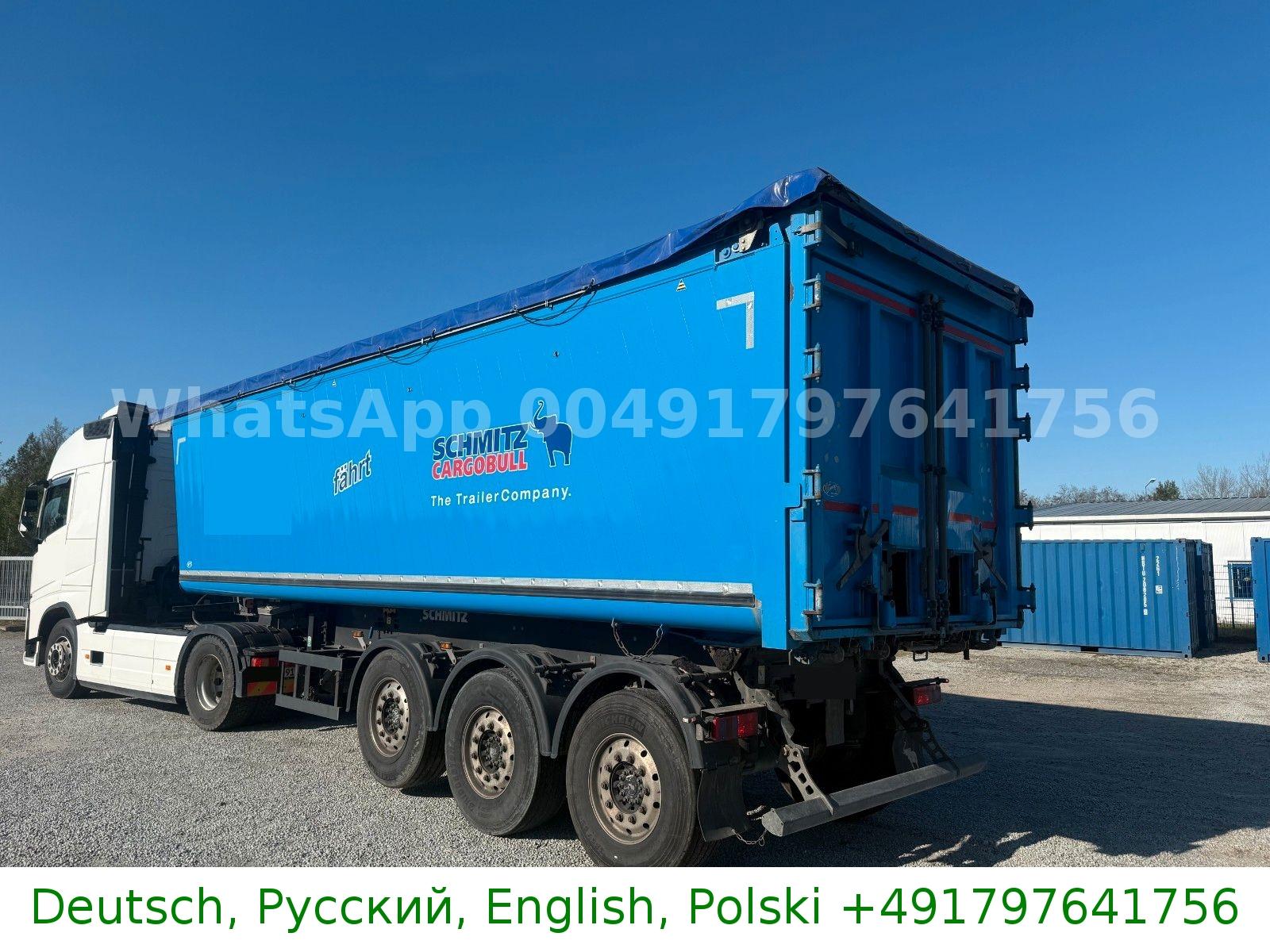 Schmitz Cargobull SKI 45m³ Liftachse Cramaro Verdeck Türen+Klappe