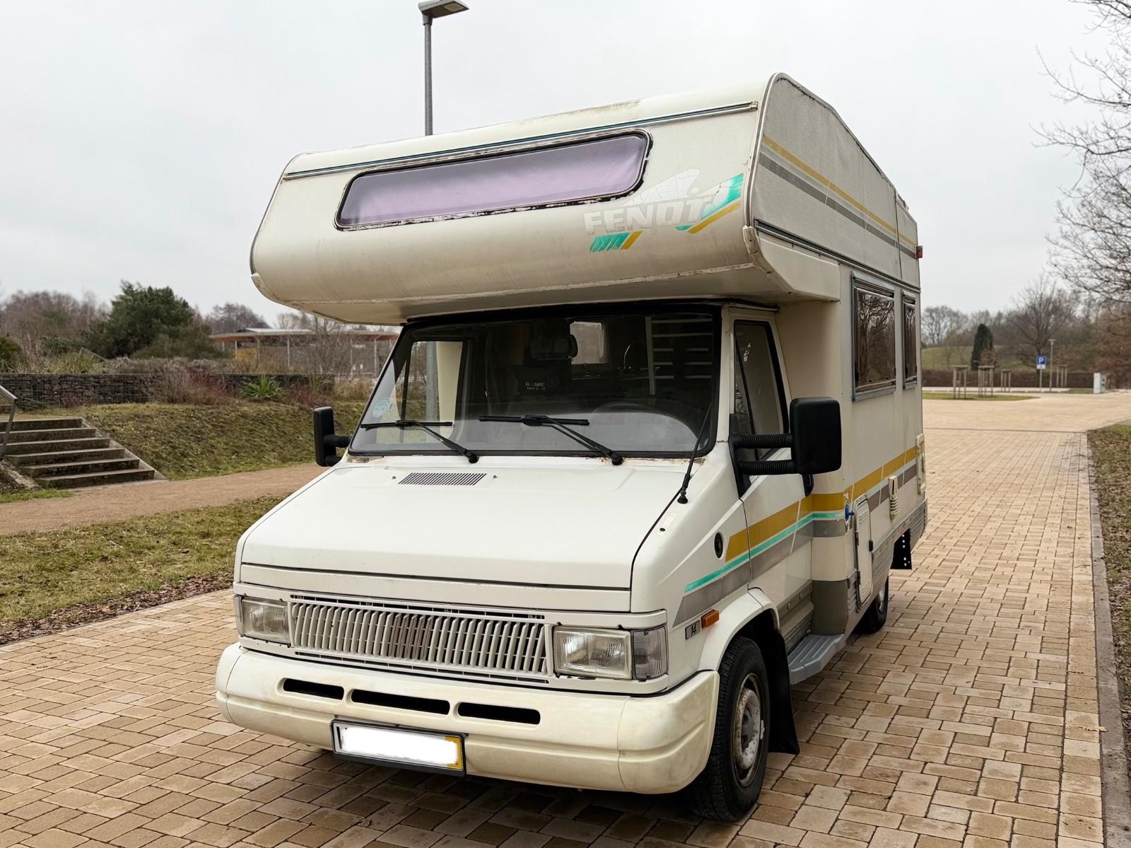 Fiat Ducato 2.5D Wohnmobil FENDT Mit TÜV