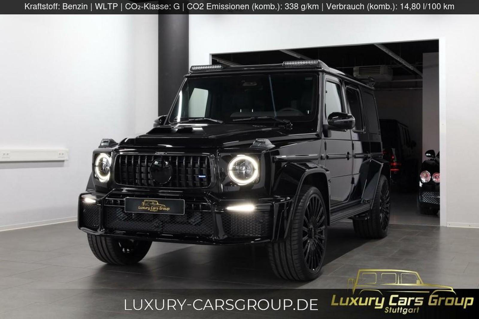 Mercedes-Benz G63 BRABUS 800 Signature Full.Black-Widestar-Car