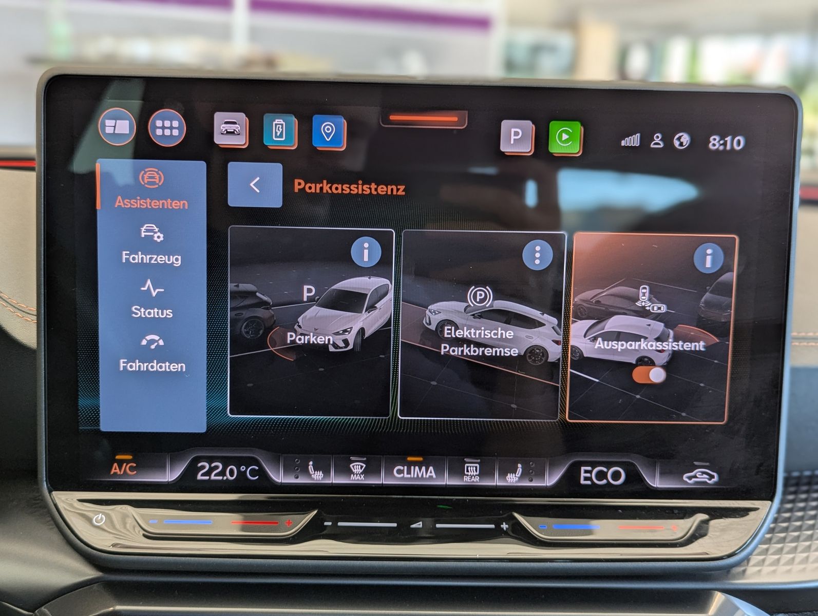 Fahrzeugabbildung CUPRA Leon 1.5 e-Hybrid Matrix Edge-Intelligent-Paket