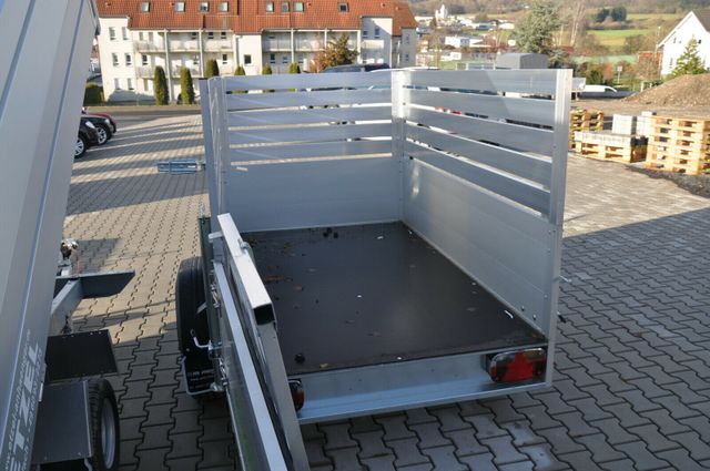 WM Meyer Anhänger Tieflader 1300kg mit Aufbau