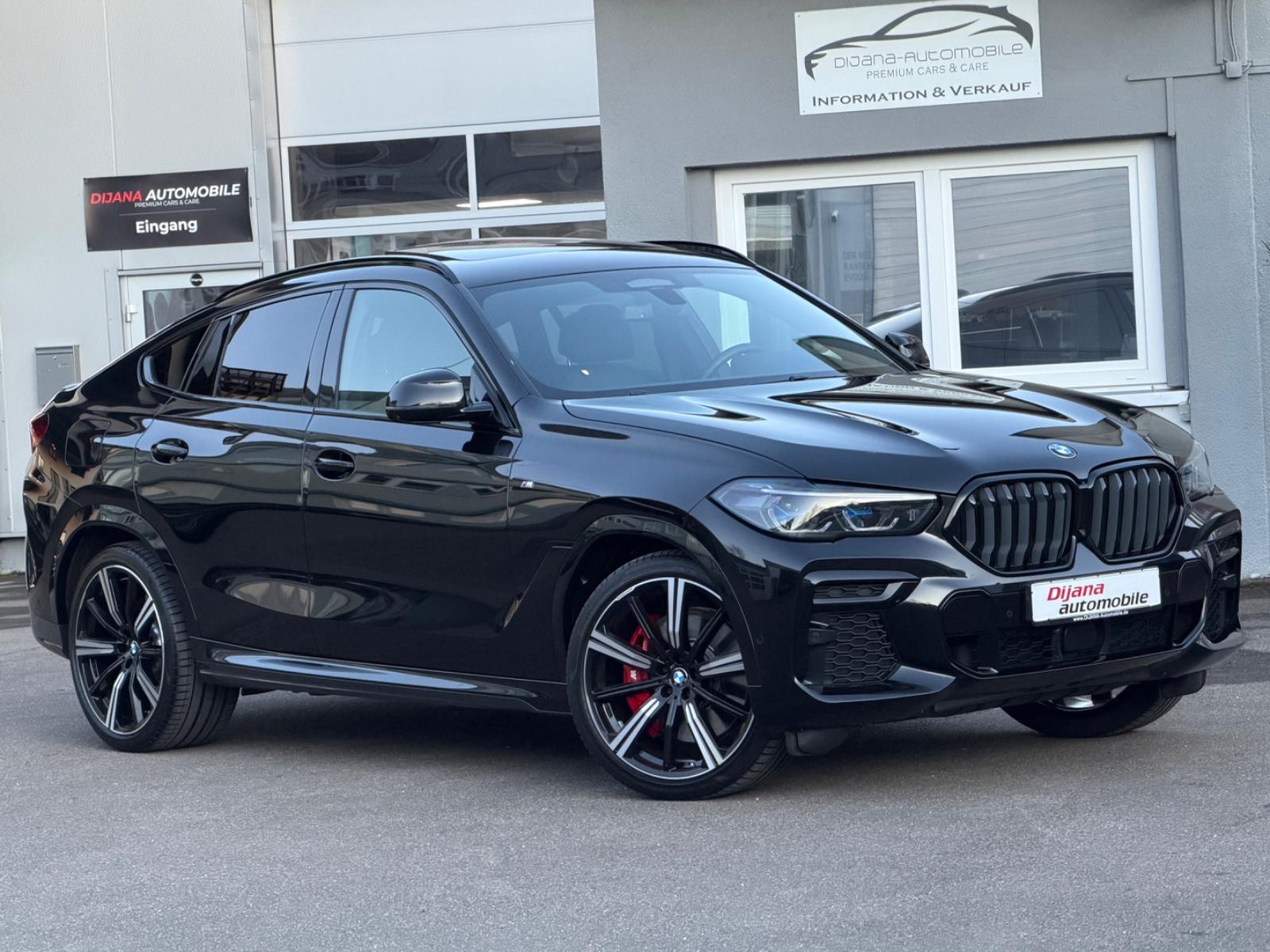BMW X6 40d M Sport Luft Sthzg AHK Laser Iconic TOP!