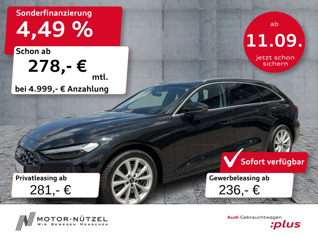 Audi A5 Avant TDI 110kW QU S-TR LED+NAVI+ACC+AHK+PANO