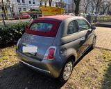 Fiat 500C grau, Faltdach rot - inkl. Alu-Sommerräder! - Fiat 500C von privat