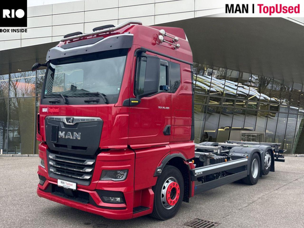 MAN TGX 26.480 6x2-4 LL LAMPENBÜGEL, LED, ACC Euro6