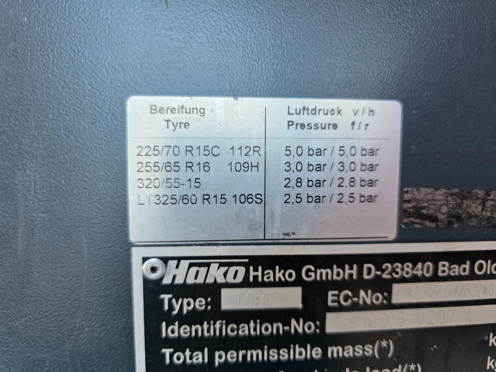 Fahrzeugabbildung Hako Citymaster 1600 Klima Kamera