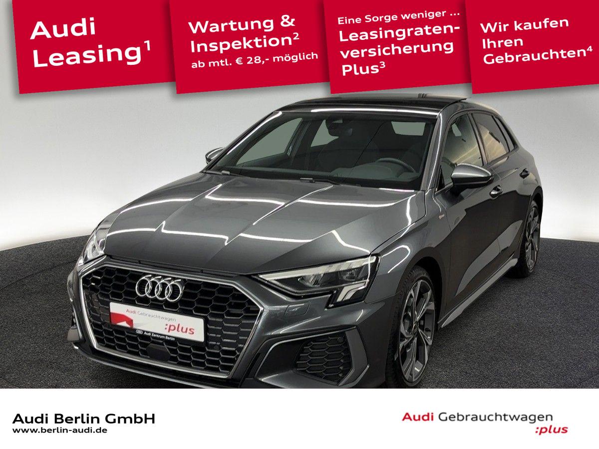 Audi A3 Sportback S line 35 TDI S tr. LED NAVI RFK