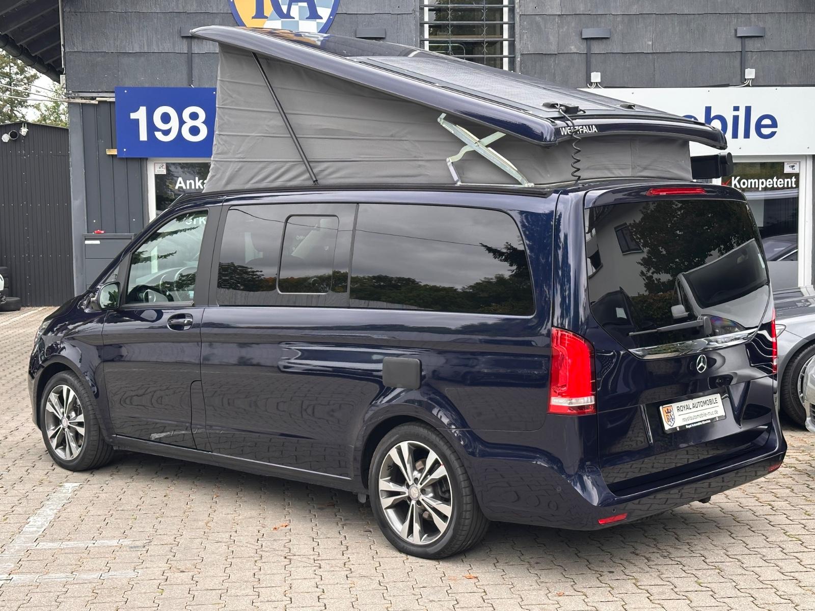 MERCEDES-BENZ V 250  MARCO POLO / CUISINE DOUCHE EAUVENT  | 190 ch | BVA | ATTELAGE | HAYON ÉLECTRIQUE | VOLANT CUIR