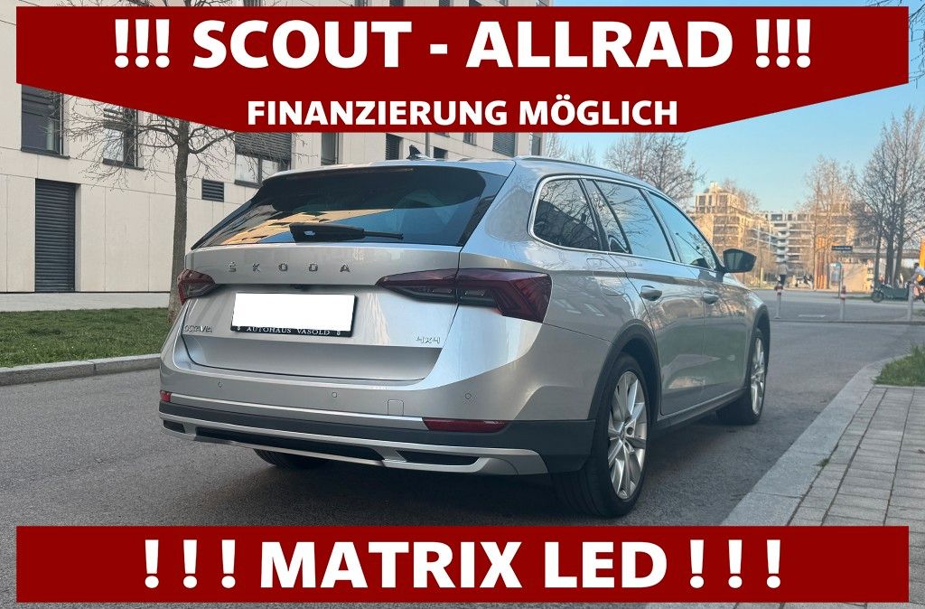 Skoda Octavia SCOUT 4x4 DSG | ALLRAD | MATRIX LED imagem 2