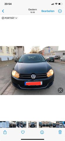 Volkswagen Auto VW golf 6 Kombi 1.6 TDI