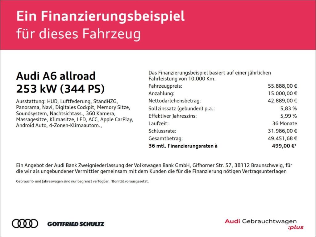 Audi A6 allroad 55 TDI ACC B&O PANO MATRIX KAMERA HEA foto 2
