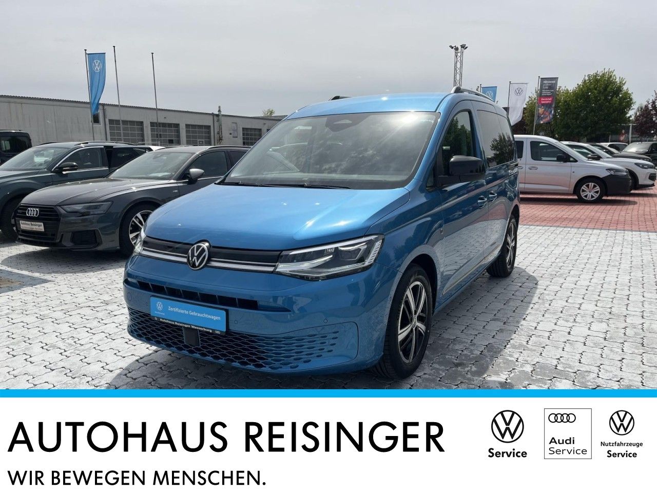Volkswagen Caddy 7- Sitzer Style 1,5 TSI (LED+AHK+RearView+