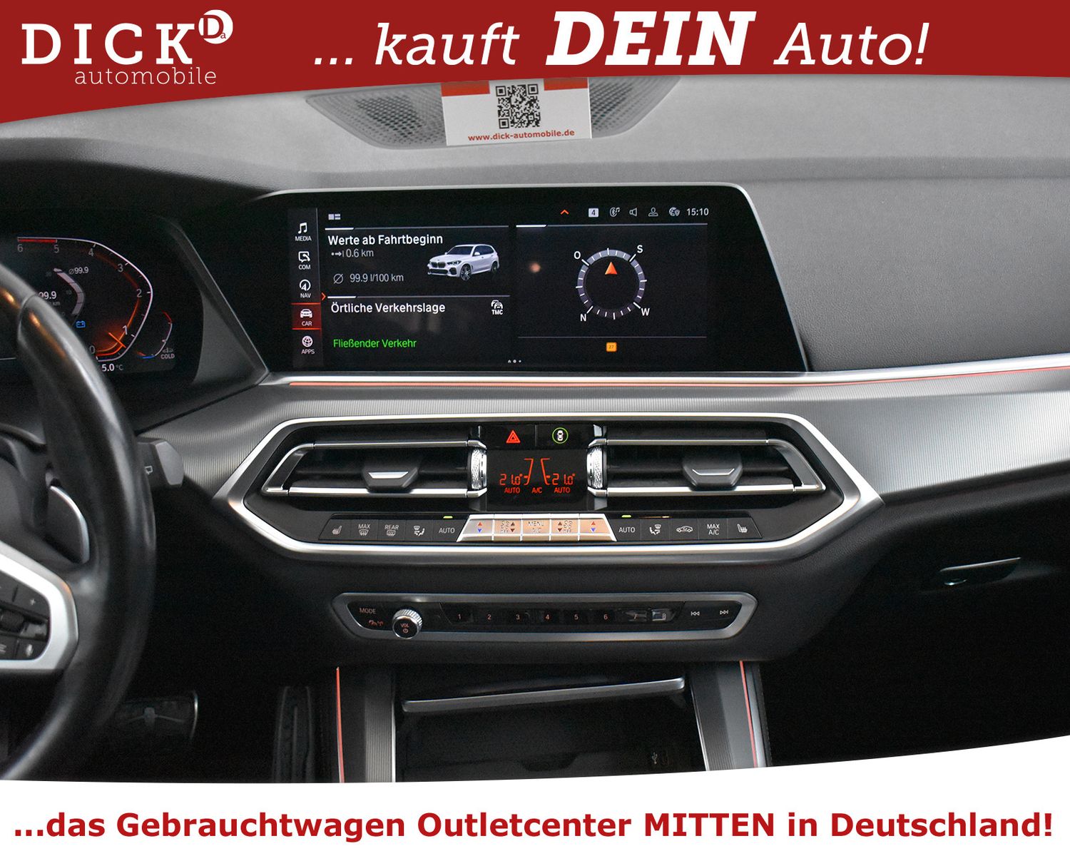 BMW X5 xDr 30d M Sport/PAKET+PANO+MEMO+AHK+STDHZ+22" - Image 14