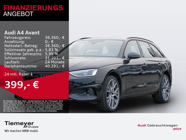 Audi A4 Avant 40 TFSI LM19 NAVI+ SITZHZ GRA AHK